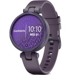 Спортивний годинник Garmin Lily Midnight Orchid Bezel with Deep Orchid Case and Silicone Band