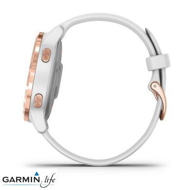 Смарт-годинник Garmin vivoactive 4S White/Rose Gold 010-02172-23