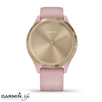 Смарт-годинник Garmin vivomove 3S Sport Champagne-Rose Silicone