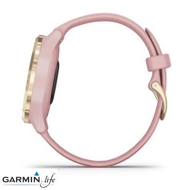 Смарт-годинник Garmin vivomove 3S Sport Champagne-Rose Silicone