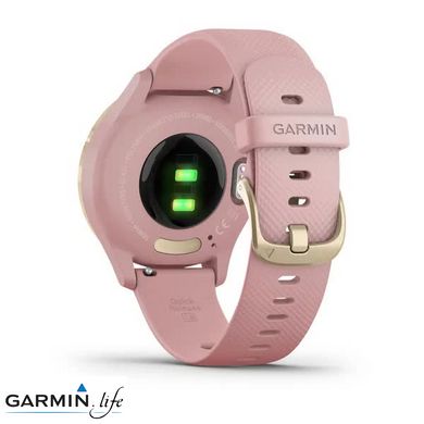 Смарт-годинник Garmin vivomove 3S Sport Champagne-Rose Silicone