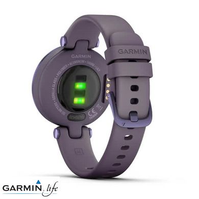 Спортивний годинник Garmin Lily Midnight Orchid Bezel with Deep Orchid Case and Silicone Band