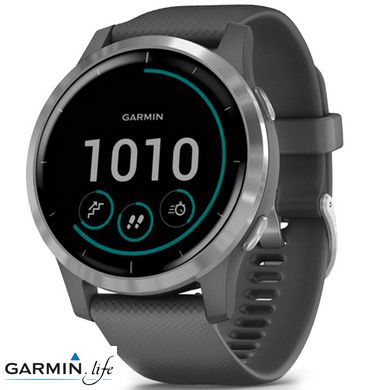 Смарт-годинник Garmin vivoactive 4 Shadow Gray/Silver 010-02174-03