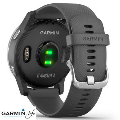 Смарт-годинник Garmin vivoactive 4 Shadow Gray/Silver 010-02174-03