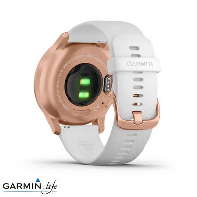 Смарт-годинник Garmin vivomove Style Rose Gold-White Silicone