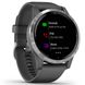 Смарт-годинник Garmin vivoactive 4 Shadow Gray/Silver 010-02174-03