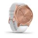 Смарт-годинник Garmin vivomove Style Rose Gold-White Silicone