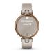 Спортивний годинник Garmin Lily Rose Gold Bezel with Light Sand Case and Silicone Band