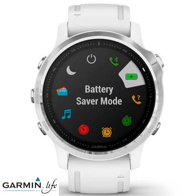 Спортивний годинник Garmin Fenix 6S Silver/White 010-02159-00