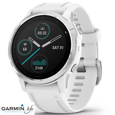 Спортивний годинник Garmin Fenix 6S Silver/White 010-02159-00