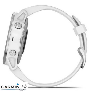 Спортивний годинник Garmin Fenix 6S Silver/White 010-02159-00