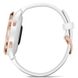 Смарт-годинник Garmin Venu 2S Rose Gold Bezel with White Case and Silicone Band