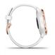 Смарт-годинник Garmin Venu 2S Rose Gold Bezel with White Case and Silicone Band