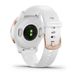 Смарт-годинник Garmin Venu 2S Rose Gold Bezel with White Case and Silicone Band