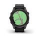 Смарт-годинник Garmin Fenix 7S Pro Sapphire Solar Carbon G. DLC Tit. with Black Band