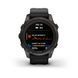 Смарт-годинник Garmin Fenix 7S Pro Sapphire Solar Carbon G. DLC Tit. with Black Band
