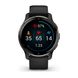 Смарт-годинник Garmin Venu 2 Plus Slate Stainless Steel Bezel with Black Case and Silicone Band 010-02496-11