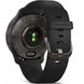 Смарт-годинник Garmin Venu 2 Plus Slate Stainless Steel Bezel with Black Case and Silicone Band 010-02496-11