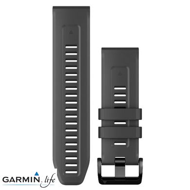 Ремінець Garmin QuickFit 26 Watch Bands Graphite Silicone