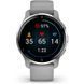 Смарт-часы Garmin Venu 2 Plus Silver S. Steel Bezel w. Powder G. Case and S. Band