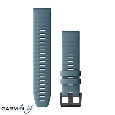 Ремінець Garmin для Fenix 6 22mm QuickFit Lakeside Blue Silicone bands