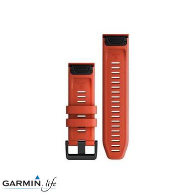 Ремінець Garmin QuickFit 26 Watch Bands Flame Red Silicone