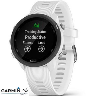 Спортивний годинник Garmin Forerunner 245 Music White 010-02120-31