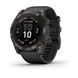 Смарт-часы Garmin Fenix ​​7X Pro Sapphire Solar Carbon G. DLC Tit. with Black Band