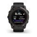 Смарт-часы Garmin Fenix ​​7X Pro Sapphire Solar Carbon G. DLC Tit. with Black Band