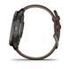 Смарт-годинник Garmin Venu 2 Plus Slate S. Steel Bezel W. Slate Case And B. Leather Band