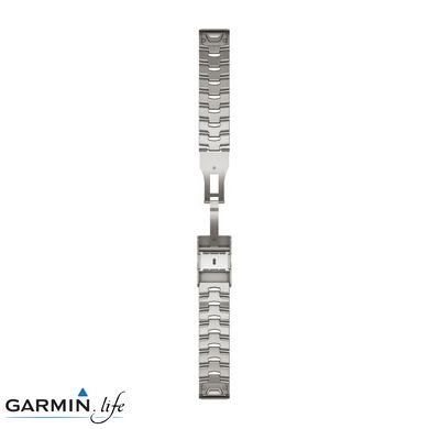 Ремінець Garmin для Fenix 6 22mm QuickFit Vented Titanium Bracelet bands