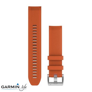 Ремінець Garmin Marq QuickFit 22 Ember Orange Silicone