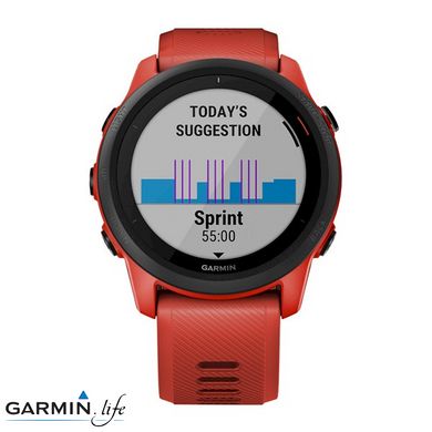 Спортивний годинник Garmin Forerunner 745 Magma Red 010-02445-12