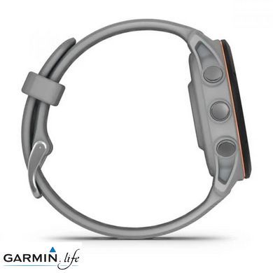 Смарт-годинник Garmin Forerunner 255S Powder Gray 010-02641-12