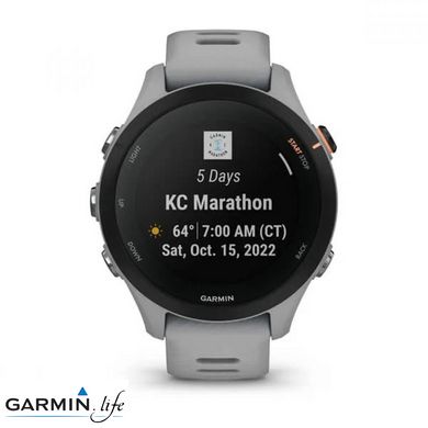 Смарт-годинник Garmin Forerunner 255S Powder Gray 010-02641-12