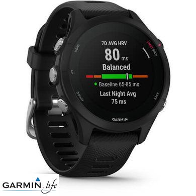 Смарт-годинник Garmin Forerunner 255S Music Black 010-02641-32