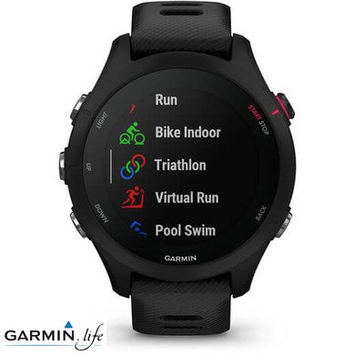 Смарт-годинник Garmin Forerunner 255S Music Black 010-02641-32