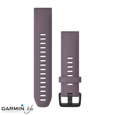 Ремінець Garmin для Fenix 6s 20mm QuickFit Purple Storm Silicone