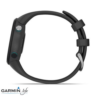 Смарт-годинник Garmin Swim 2 Slate з чорним ремінцем