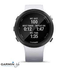 Смарт-годинник Garmin Swim 2 Whitestone з білим ремінцем