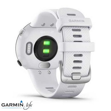 Смарт-годинник Garmin Swim 2 Whitestone з білим ремінцем