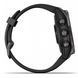 Смарт-часы Garmin Fenix 7S Sapphire Solar Carbon G. DLC Titanium w. Black Band
