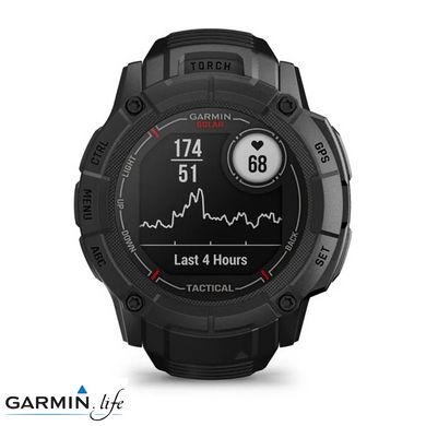 Смарт-годинник Garmin Instinct 2X Solar - Tactical Edition Black