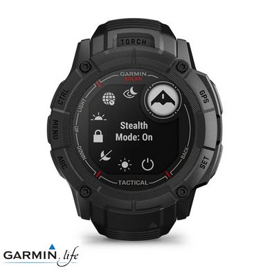 Смарт-годинник Garmin Instinct 2X Solar - Tactical Edition Black