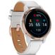 Смарт-годинник Garmin Venu 2S Rose Gold with White Leather Band