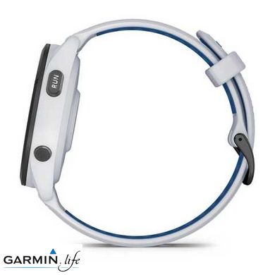 Смарт-годинник Garmin Forerunner 265 Black Bezel w. Whitestone Case and Whitestone/Tidal Blue S. Band