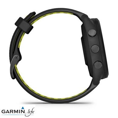 Смарт-годинник Garmin Forerunner 265S Black Bezel and Case w. Black/Amp Yellow S. Band