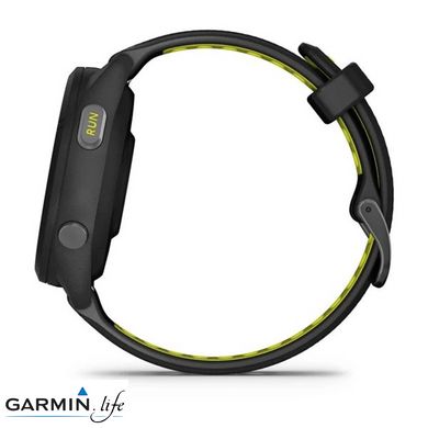 Смарт-годинник Garmin Forerunner 265S Black Bezel and Case w. Black/Amp Yellow S. Band