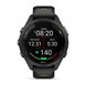 Смарт-годинник Garmin Forerunner 265S Black Bezel and Case w. Black/Amp Yellow S. Band