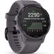 Спортивний годинник Garmin Fenix 6S Pro Solar Edition Amethyst Steel with Shale Gray Band 010-02409-15